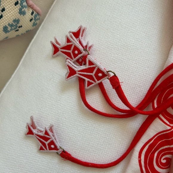 Farm Rio Red Seashell Dress - Picture 5 of 6